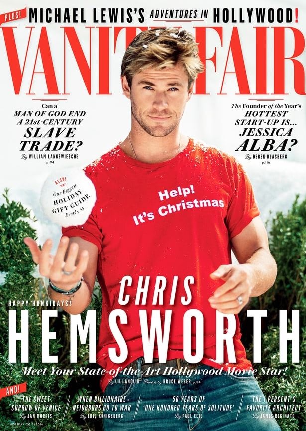 Chris Hemsworth en Navidad