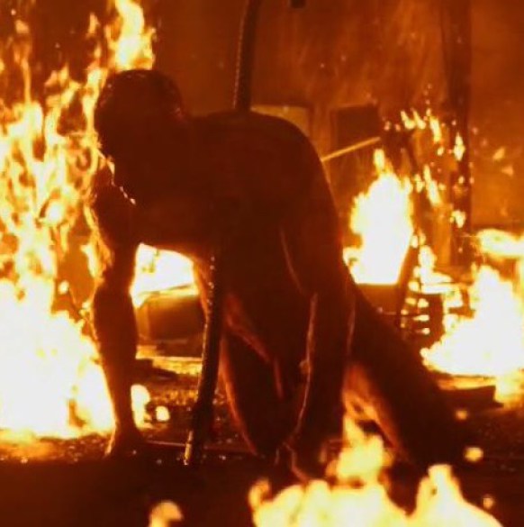 Ryan Reynolds desnudo en 'Deadpool'