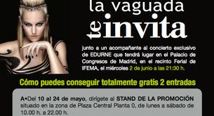 Edurne consigue un prestigioso sponsor multinacional para su próximo concierto...