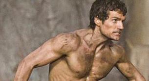Impresionante shirtless de Henry Cavill en "Immortals".