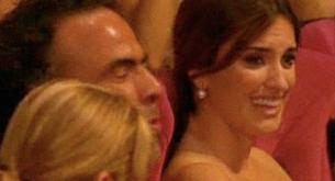 Penélope Cruz se emociona con las palabras de Javier Bardem