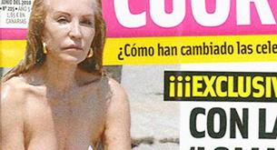 Las fotos de Carmen Lomana en topless