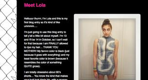 El primer blog de Lourdes María