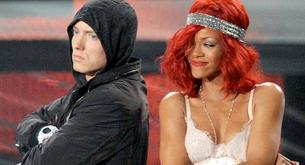 Eminem y Rihanna incómodamente juntos en los VMAs