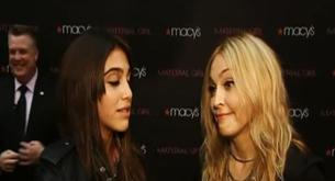 VÍDEO: Madonna y Lourdes María en la fiesta de Macy's
