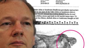 Publican imágenes del 'condón roto' de Julian Assange