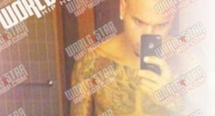 La foto de Chris Brown desnudo