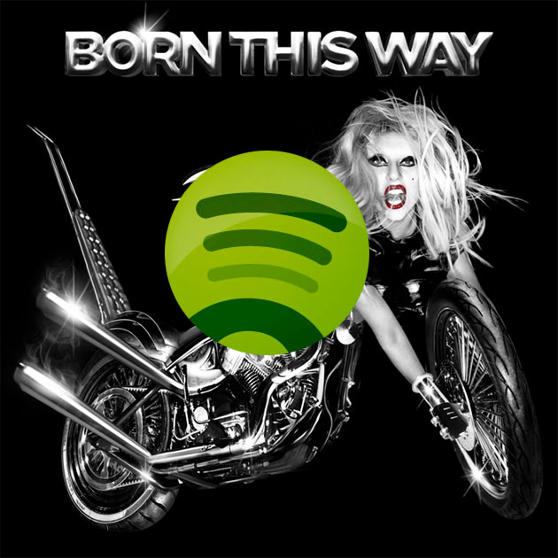 Escucha 'Born This Way' de Lady Gaga en Spotify
