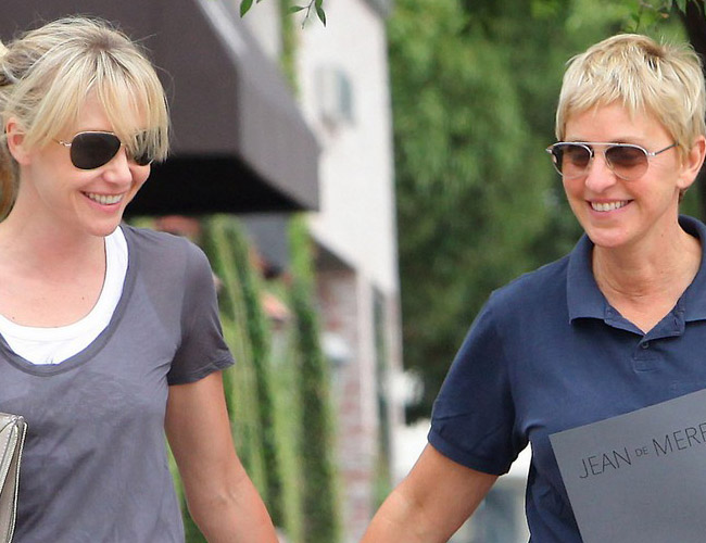 Ellen Degeneres y su mujer Portia de Rossi: felices y de compras