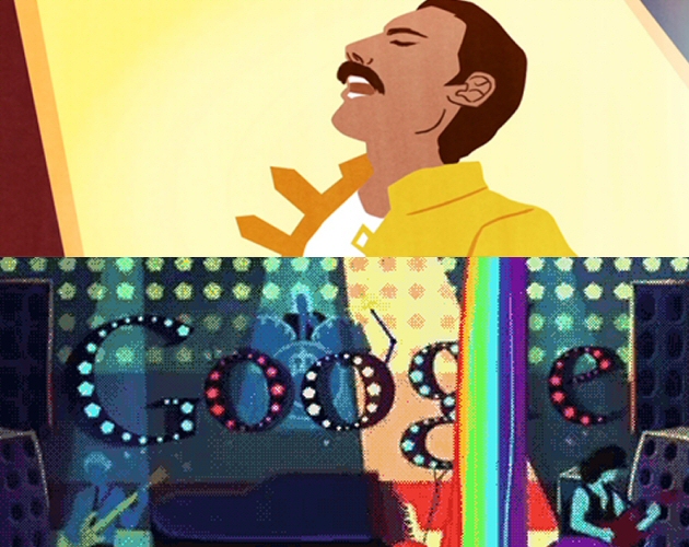 El genial homenaje de Google a Freddie Mercury