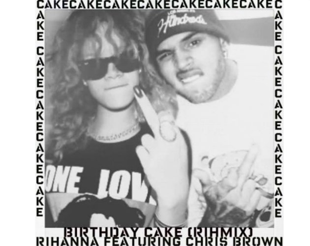 La portada oficial de 'Birthday Cake' de Rihanna y Chris Brown
