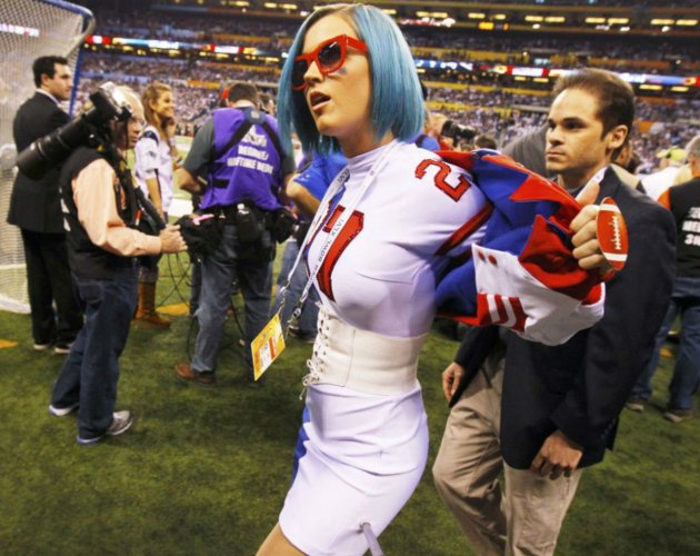 Katy Perry también tuvo su actuación en la Super Bowl