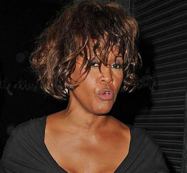 Ultimas fotos de Whitney Houston antes de morir