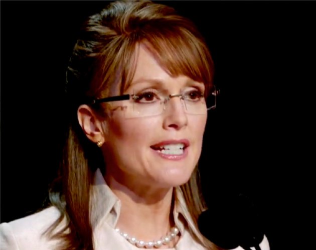 Mira a Julianne Moore interpretando a Sarah Palin mejor que ella misma