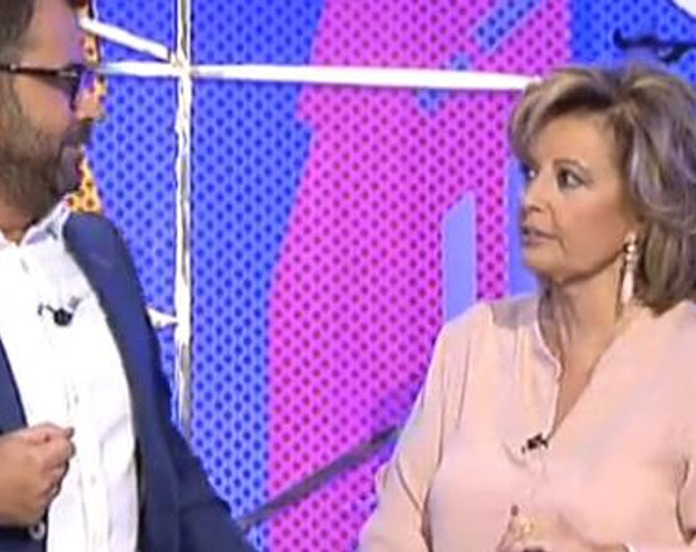 Jorge Javier Vázquez se reconcilia con María Teresa Campos en 'Sálvame'