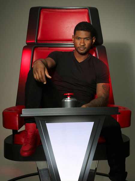Usher The Voice foto