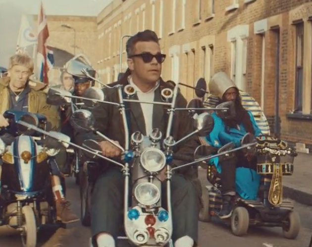 Robbie Williams se une a Dizzee Rascal para 'Goin' Crazy'