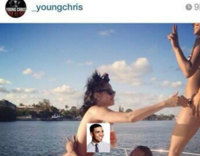 Rihanna desnuda en una foto filtrada por Young Chris