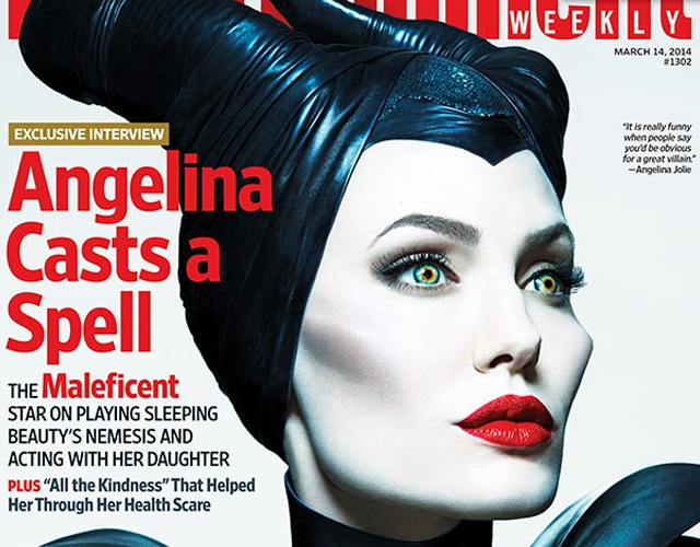 Nuevas fotos de Angelina Jolie como 'Maléfica'