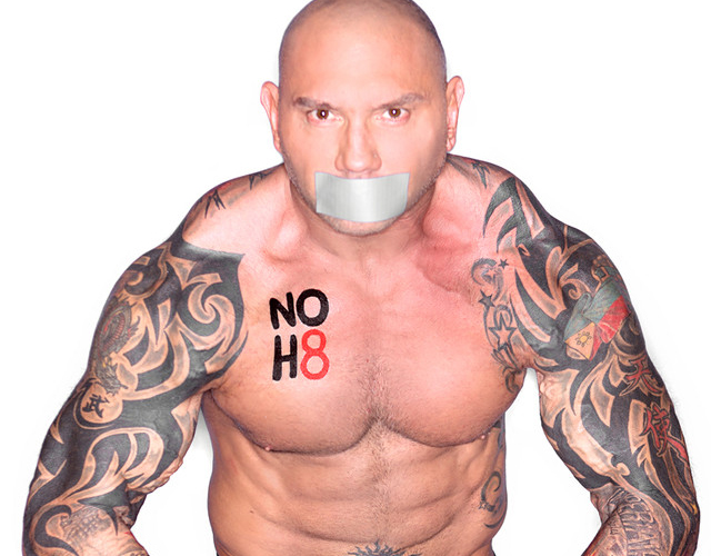 Luchadores de wwe se unen a la campaña NOH8 contra la homofobia