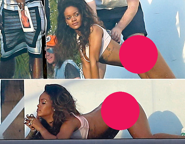 Rihanna, desnuda y sin bragas en su nueva sesión de fotos