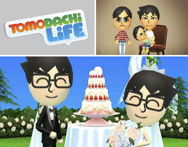 El videojuego 'Tomodachi Life' elimina el error que permitía el matrimonio homosexual