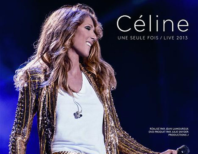 Céline Dion lanza disco en directo, 'Céline... Une Seule Fois'