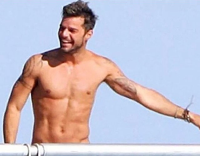 Ricky Martin desnudo