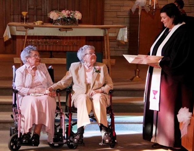 Dos lesbianas se casan tras 72 años juntas en Estados Unidos