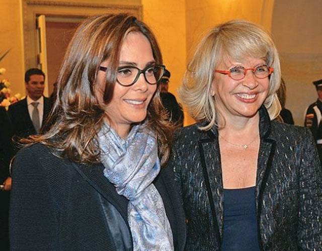 Las ministras colombianas lesbianas y enamoradas, Gina Parody y Cecilia Álvarez