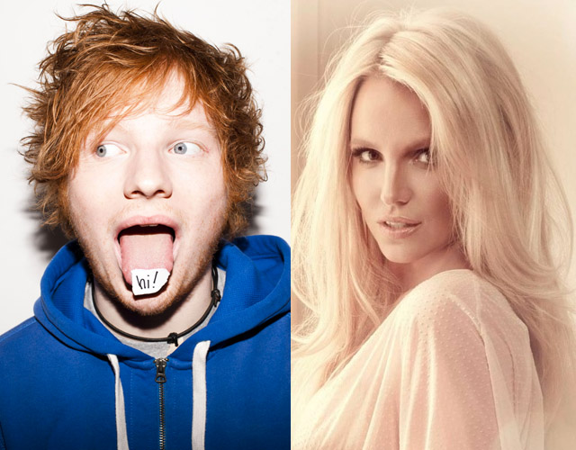 Britney Spears y Ed Sheeran podrían trabajar juntos Ed_sheeran_britney_pequeña