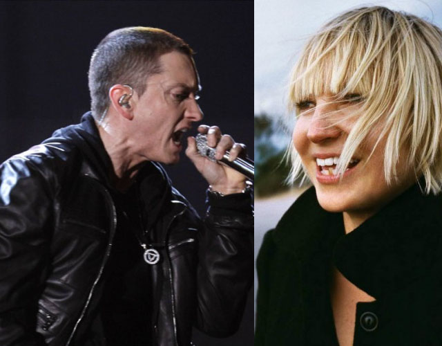 Eminem y Sia, juntos en el vídeo de 'Guts over Fear'