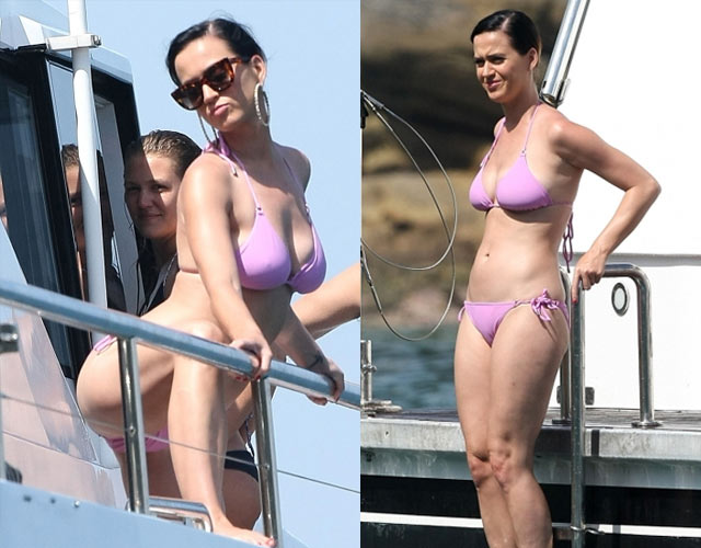 ¿Pillada Katy Perry desnuda en Australia? Así se defiende de los paparazzi