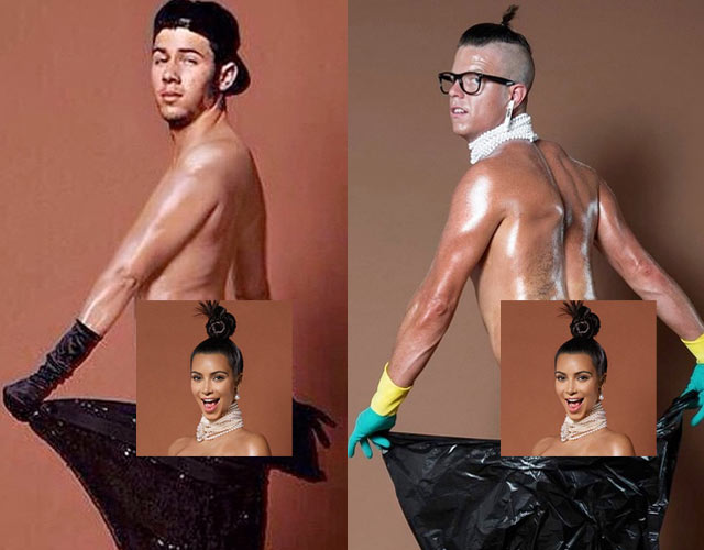 Bondi Hipsters desnudos o Nick Jonas parodiando las fotos de Kim Kardashian
