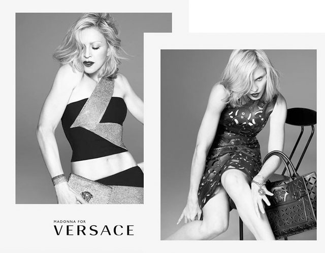 Madonna vuelve a ser imagen de Versace