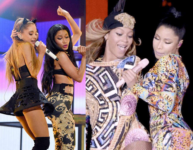 Beyoncé y Ariana Grande, con Nicki Minaj en su nuevo disco 'The Pinkprint'