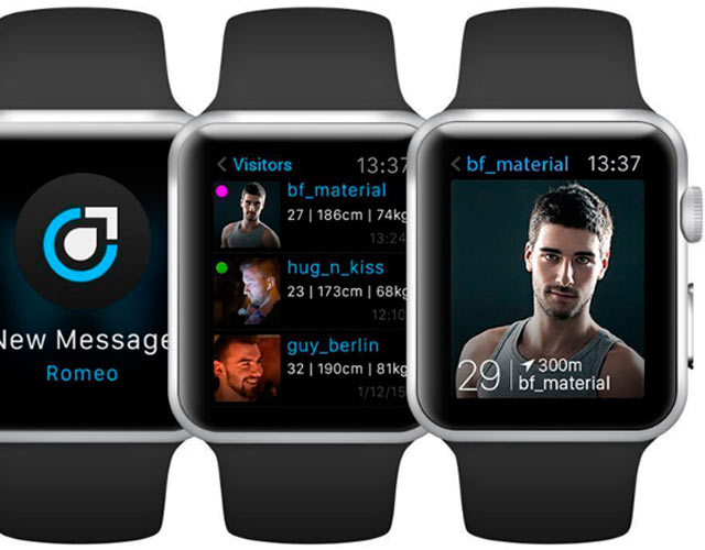 Planet Romeo, la primera app gay de contactos para Apple Watch