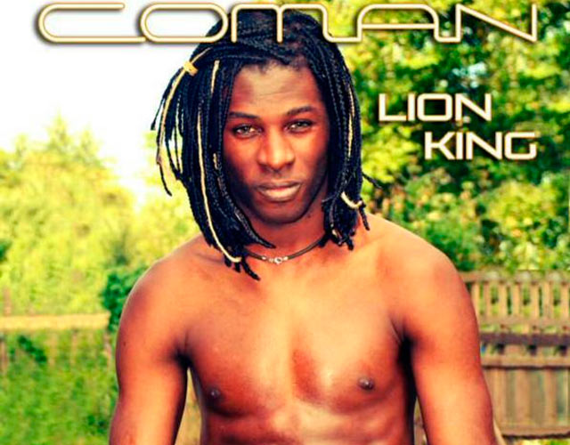 Coman desnudo en la portada de su single 'Lion King'