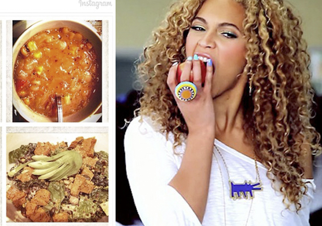 Beyoncé reconoce ser vegana y comer carne