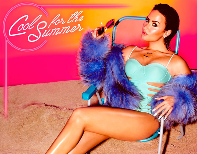 Demi Lovato, sexy en la portada de su nuevo single 'Cool For The Summer'