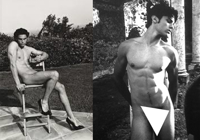 Las ARDIENTES fotos del modelo Baptiste Giabiconi desnudo