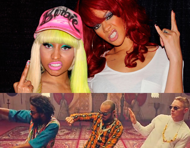 Nicki Minaj también rechazó 'Lean On', el éxito de Major Lazer