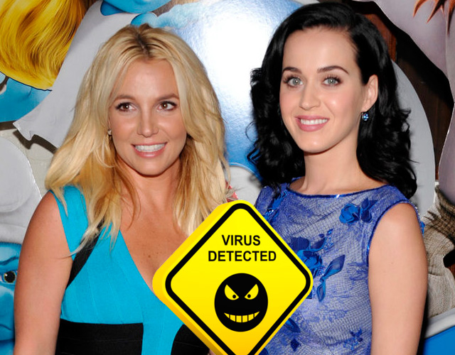 Britney Spears Katy Perry virus
