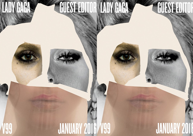 Lady Gaga, portada y editora especial de la revista 'V'