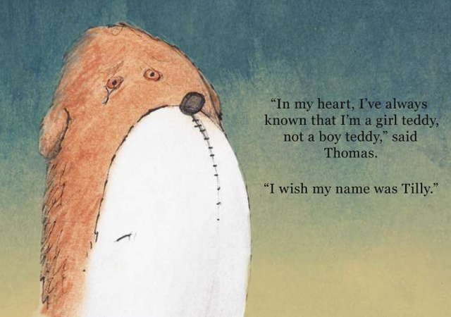 Un libro infantil sobre un oso transexual emociona al mundo