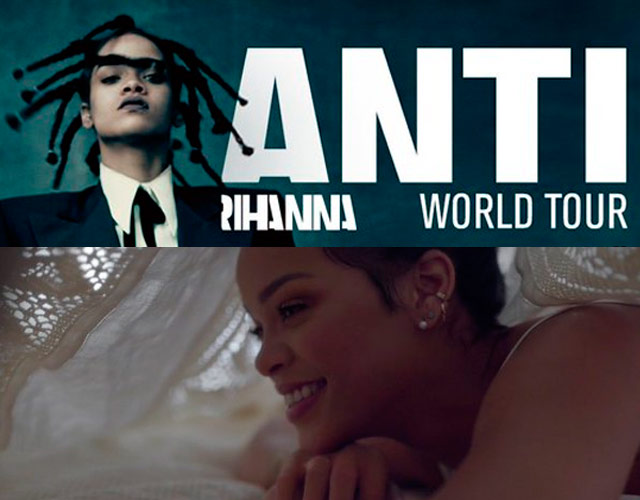 Rihanna anuncia el 'ANTi World Tour'