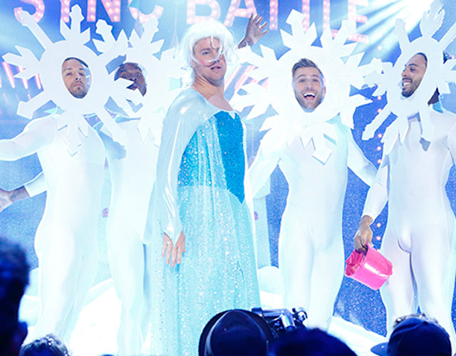 Channing Tatum vestido de Elsa de 'Frozen' para cantar 'Let It Go'