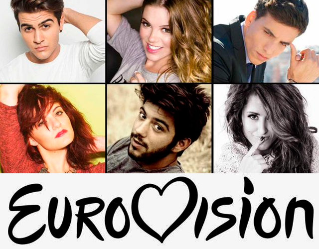 Confirmados los 6 candidatos de España para Eurovisión 2016