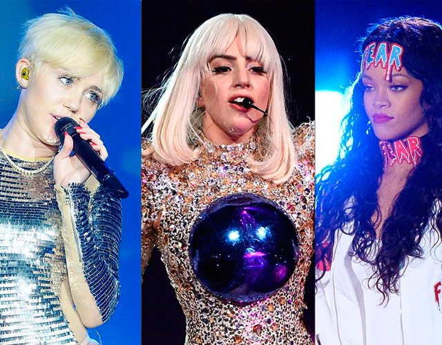 Lady Gaga, Miley Cyrus o Rihanna compiten por el Oscar a mejor canción