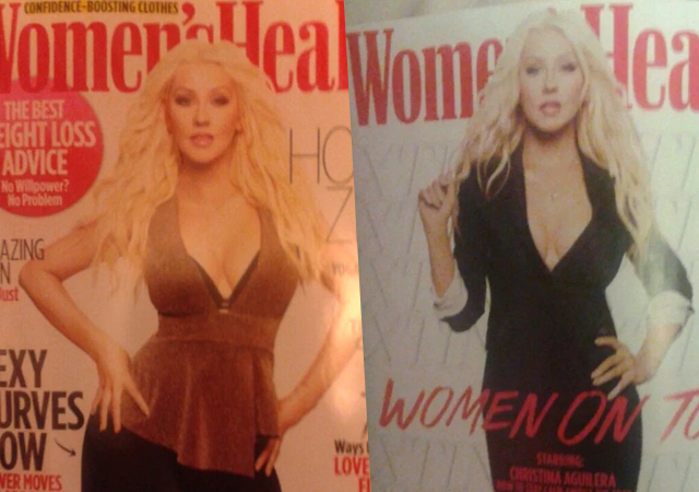 Las fotos de Christina Aguilera para 'Women's Health'